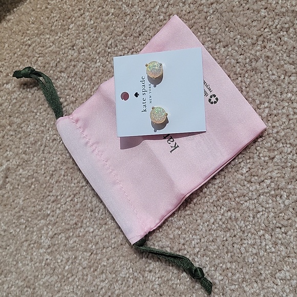 Kate Spade Glitter Studs - Picture 5 of 6